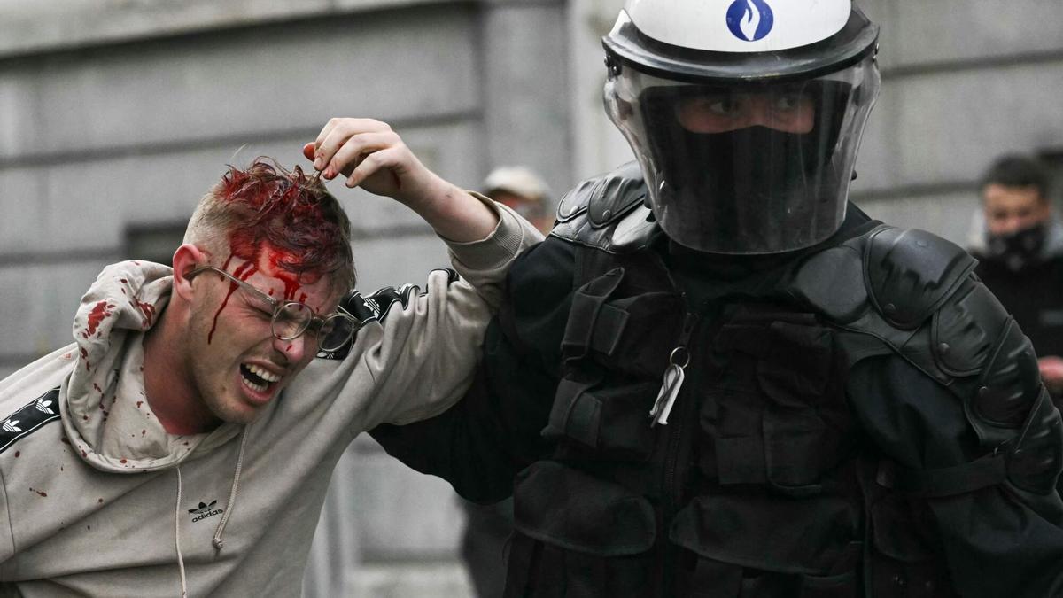 Tensión en Bruselas en las manifestaciones agrícolas contra el pacto del Mercosur