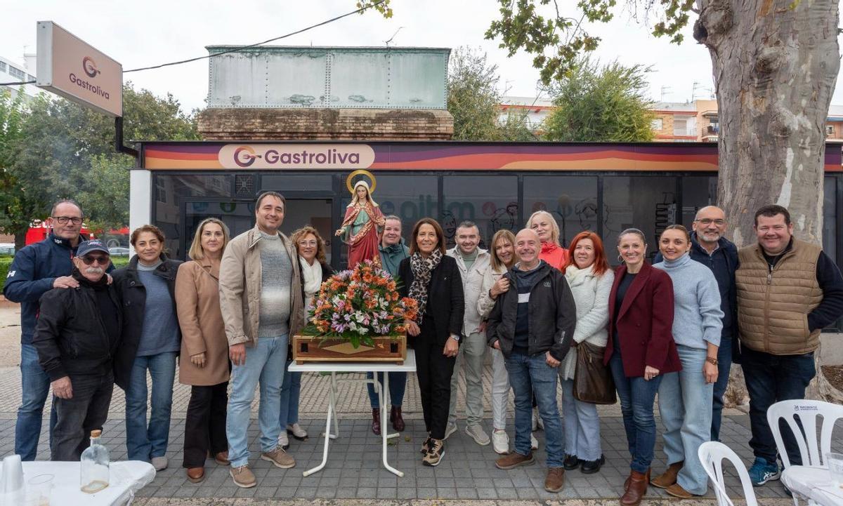Procesión a Santa Marta.