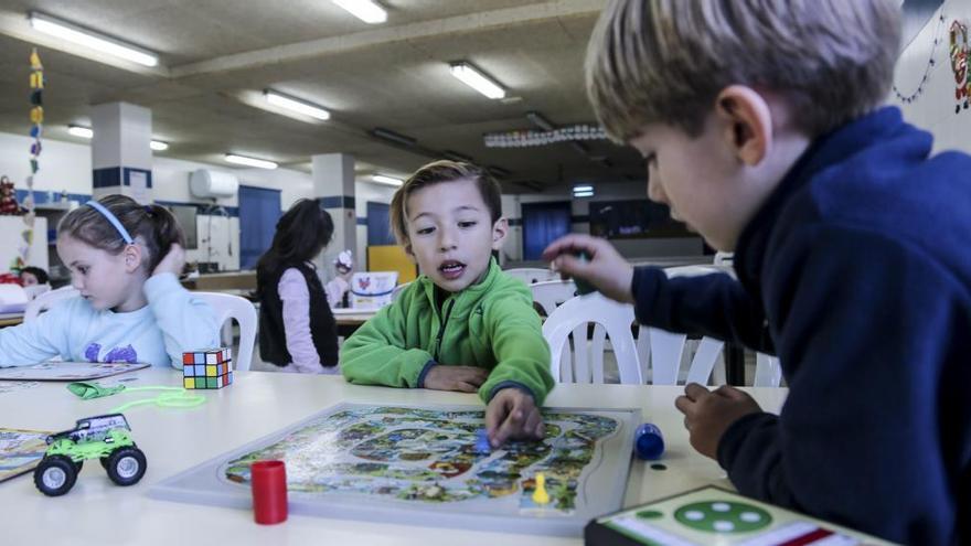 El colegio Fozaneldi durante su apertura en la Navidad de 2016.