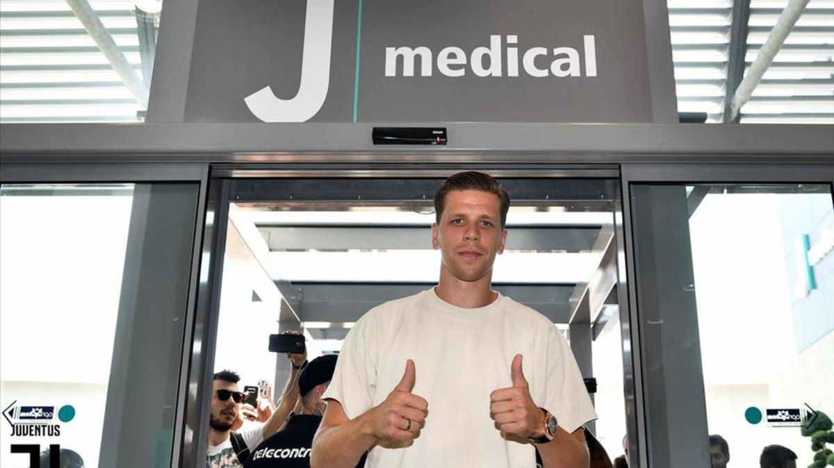 Szczesny pasa reconocimiento médico con la Juve