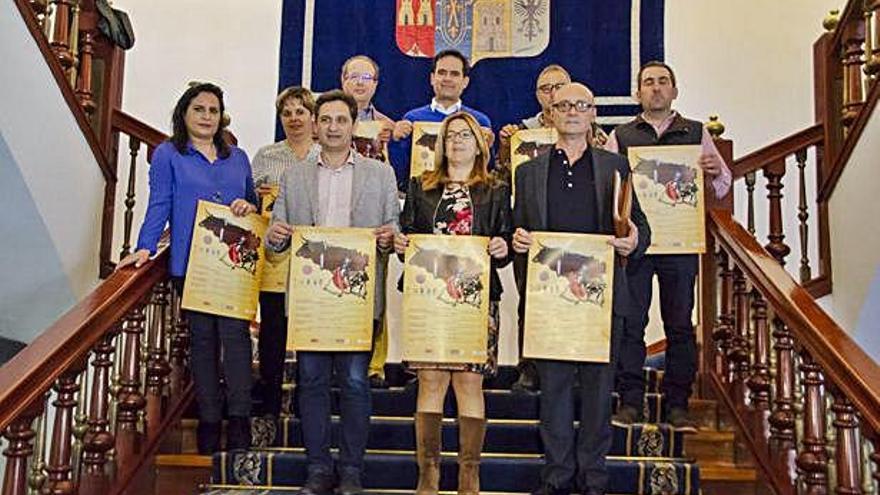 Presentación del VIII Bolsín Taurino &quot;Tierras de Zamora&quot;, ayer en la Diputación Provincial.