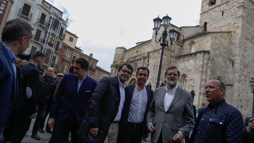 Rajoy, en su anterior visita a Zamora.