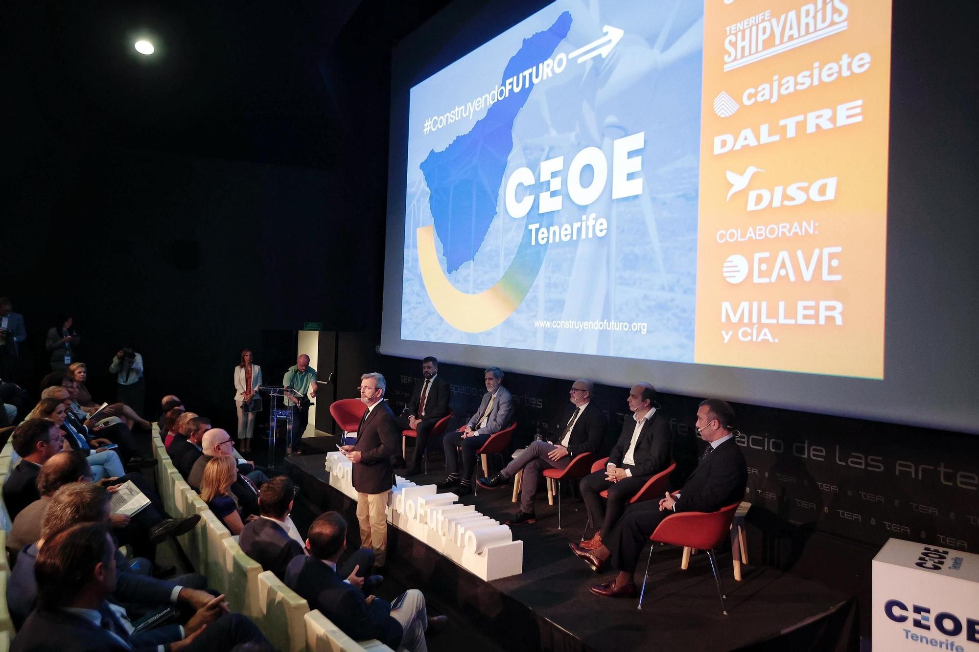 Foro 'Construyendo futuro' organizado por EL DÍA y la CEOE-Tenerife