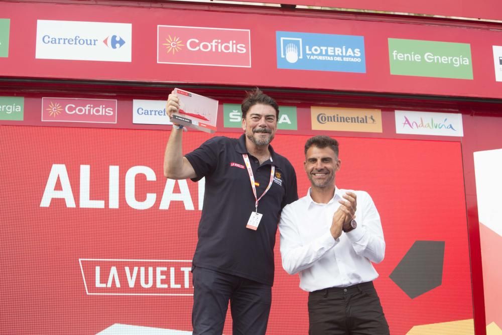 Llegada a Alicante de la tercera etapa de la Vuelta