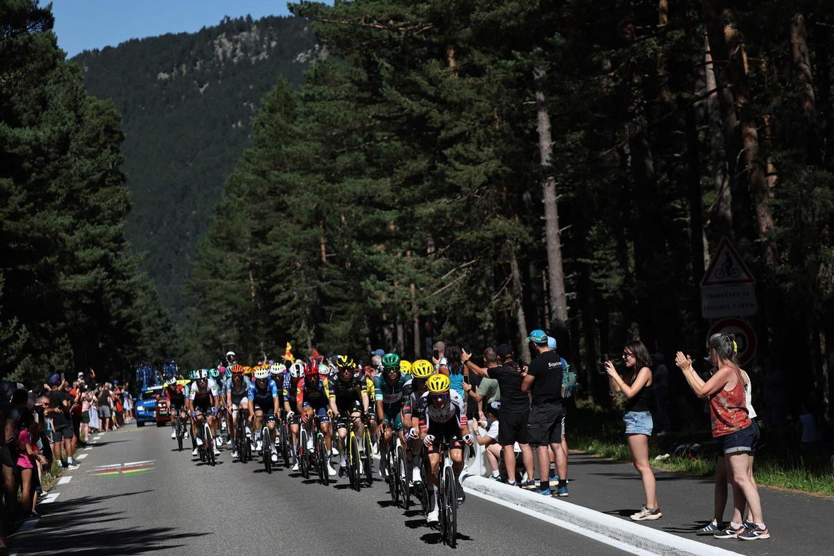 Pogacar gana su primera etapa de esta edición del Tour de Francia con un magnífico sprint en Les Angles Pogacar gana su primera etapa de esta edición del Tour de Francia con un magnífico sprint en Les Angles
