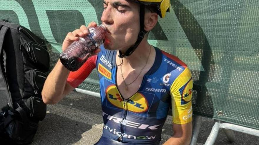 Ayuso hace balance de la primera semana de Tour: "Todo está en orden"
