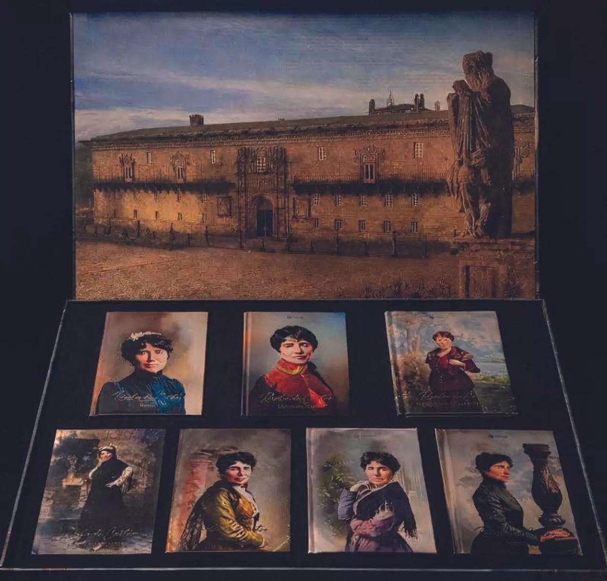 Interior del estuche