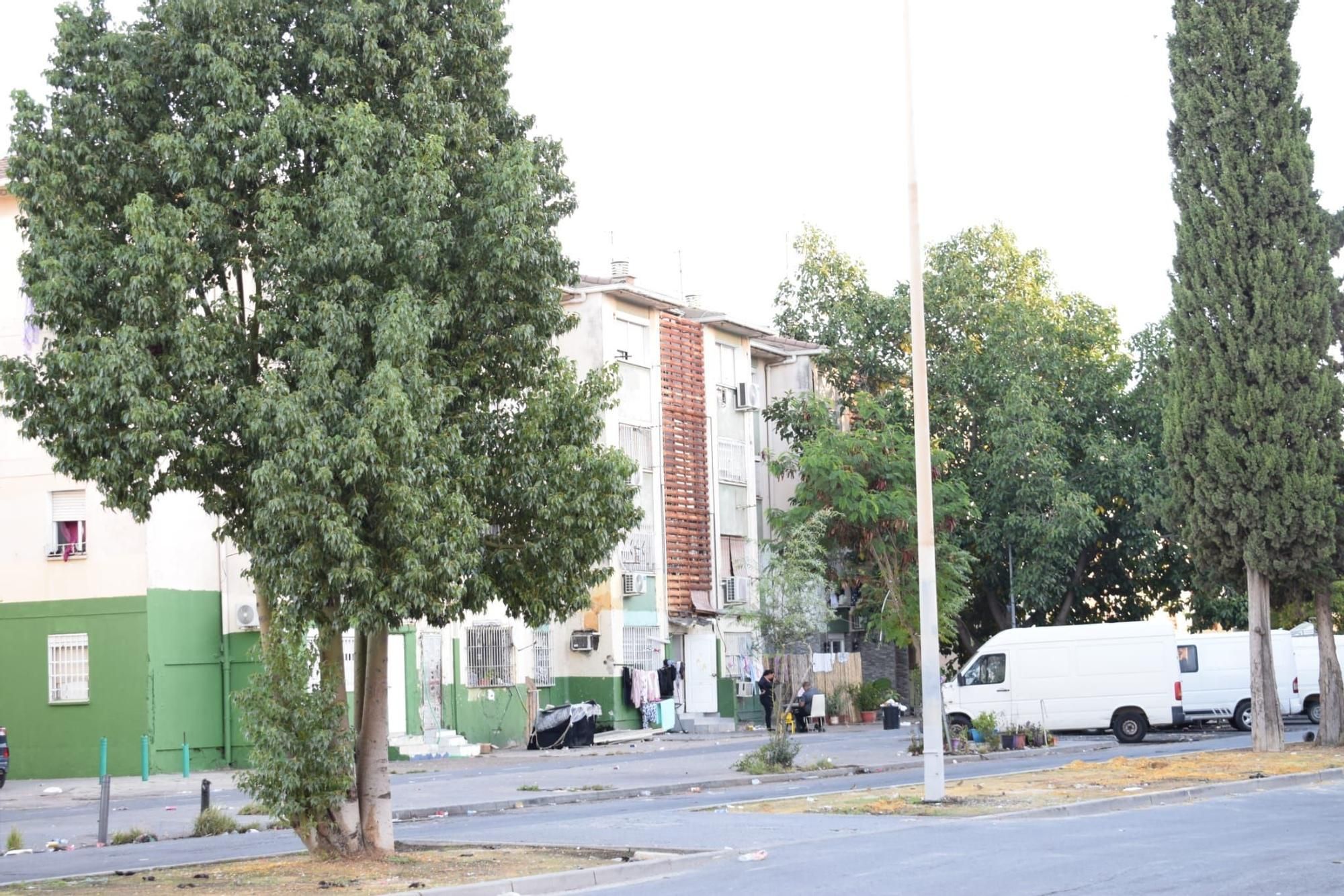 Nueva redada de la Policía en las Tres Mil Viviendas de Sevilla, en imágenes