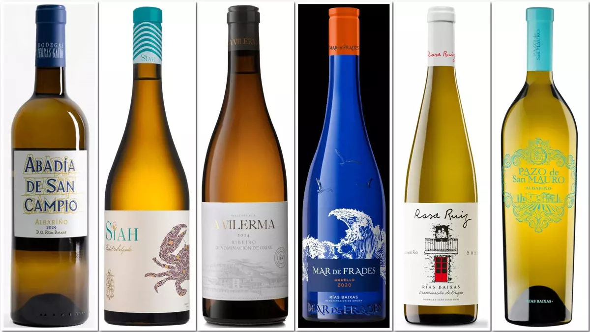 6 vinos blancos gallegos para resguardarte del calor