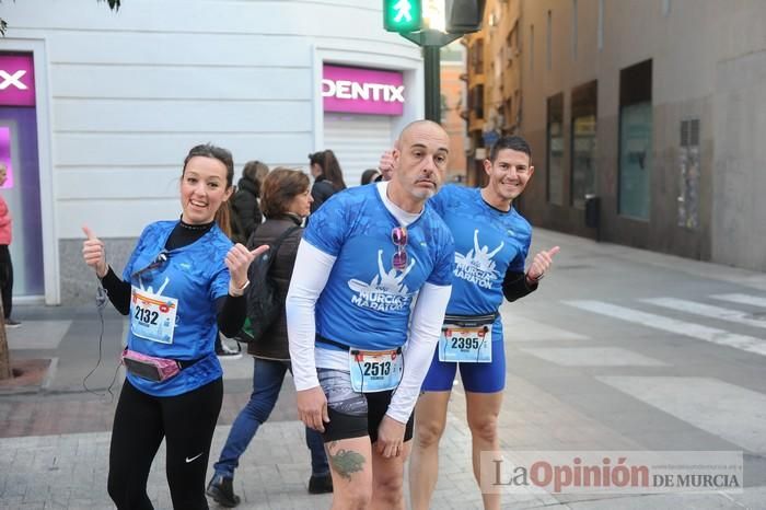 Salida Maratón y Media Maratón de Murcia