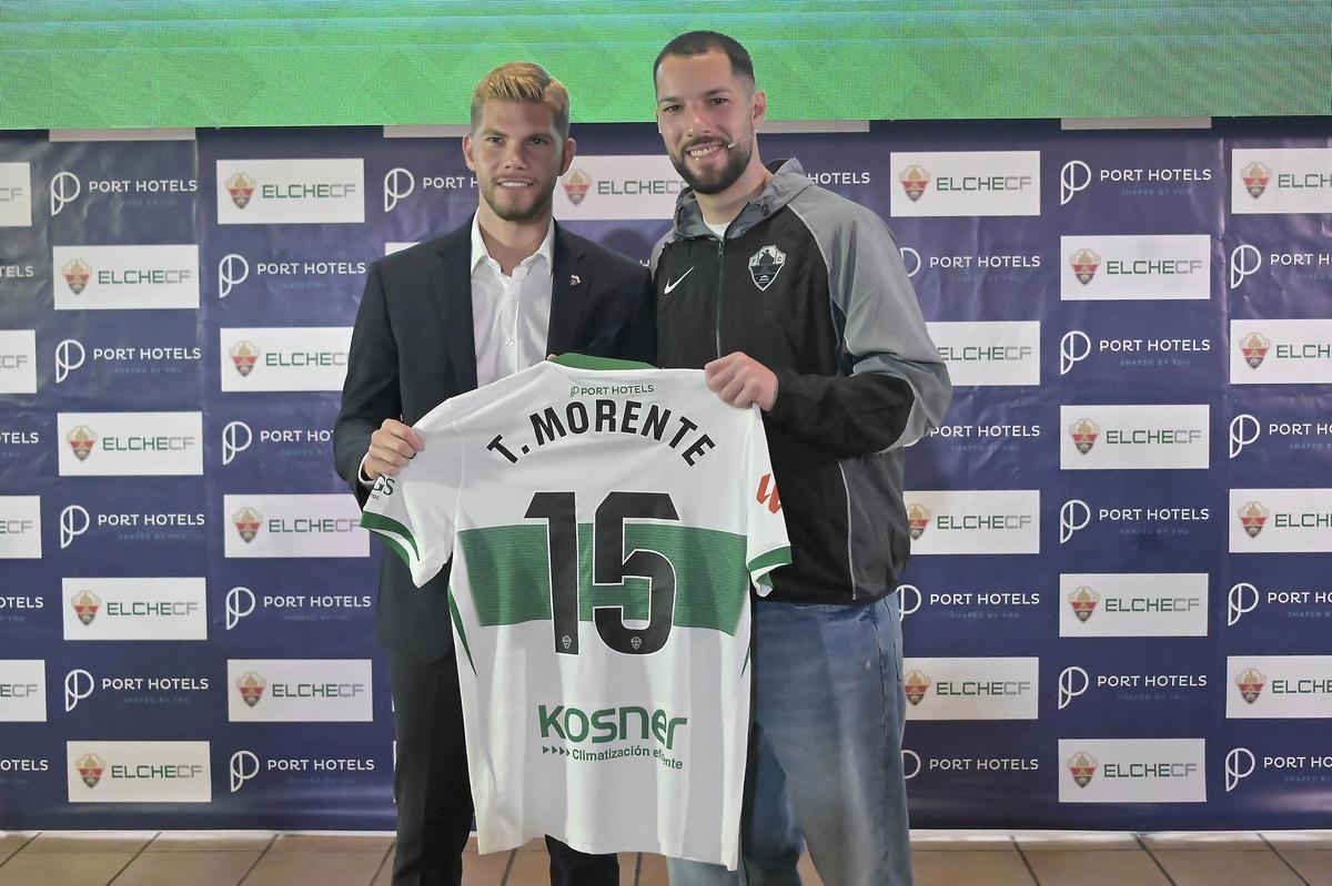 Pedro Schinocca, a la izquierda, y Tete Morente, a la derecha.