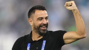 marcosl51709962 sadd sc s spanish coach xavi hernandez celebrates a goal dur200705145205