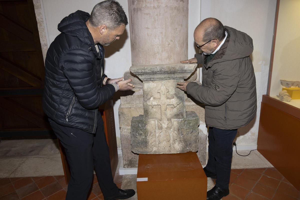 El escudo se encuentro en el Museo de Arqueológico de La Soledad