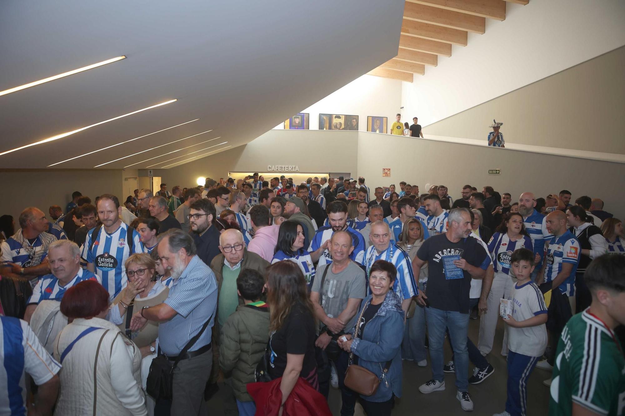 Acto en el Ágora por el 25 años de La Liga del Deportivo