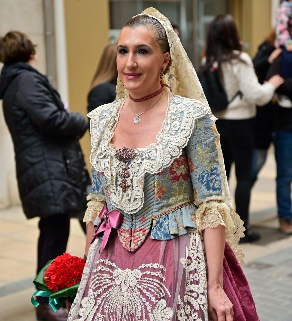 La exconsellera Salomé Pradas, este sábado.