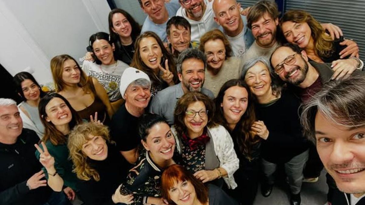Una foto de la grabación de la nueva temporada de La que se Avecina