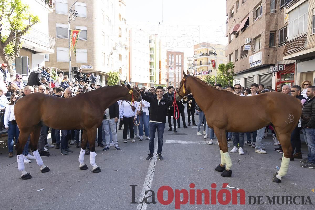 Concurso de caballo a pelo: pasacalles hasta el Hoyo en Caravaca