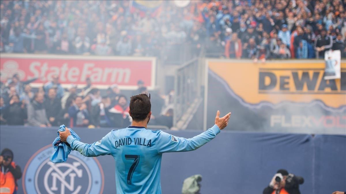 Villa se dirige a los aficionados del New York City.