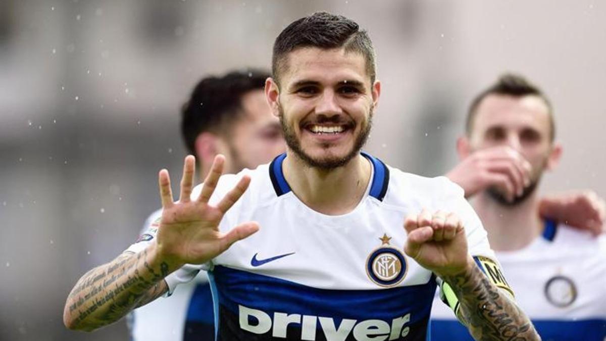 Icardi sigue en el Inter cinco años más