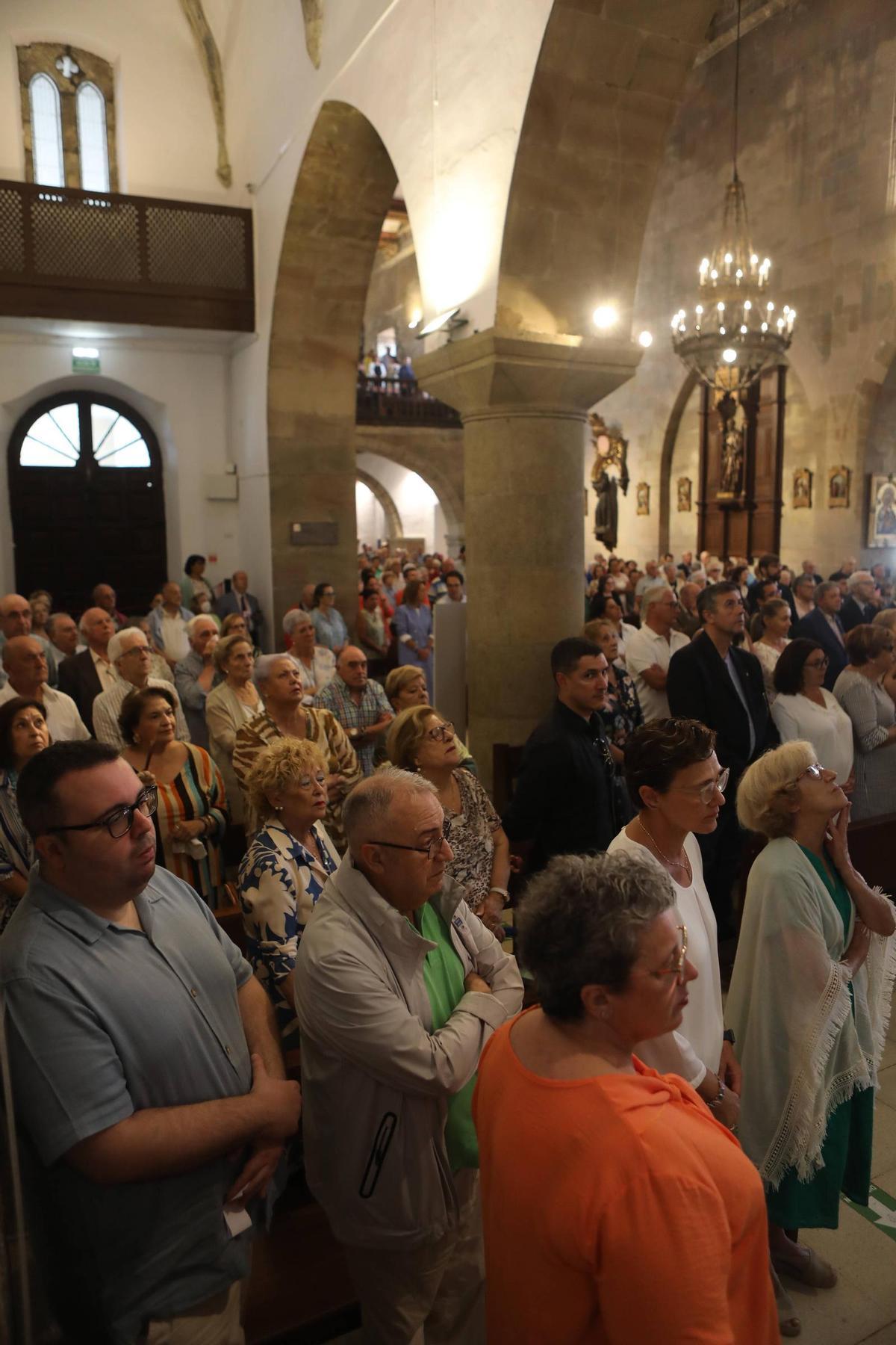 EN IMÁGENES: la misa y procesión de San Agustín