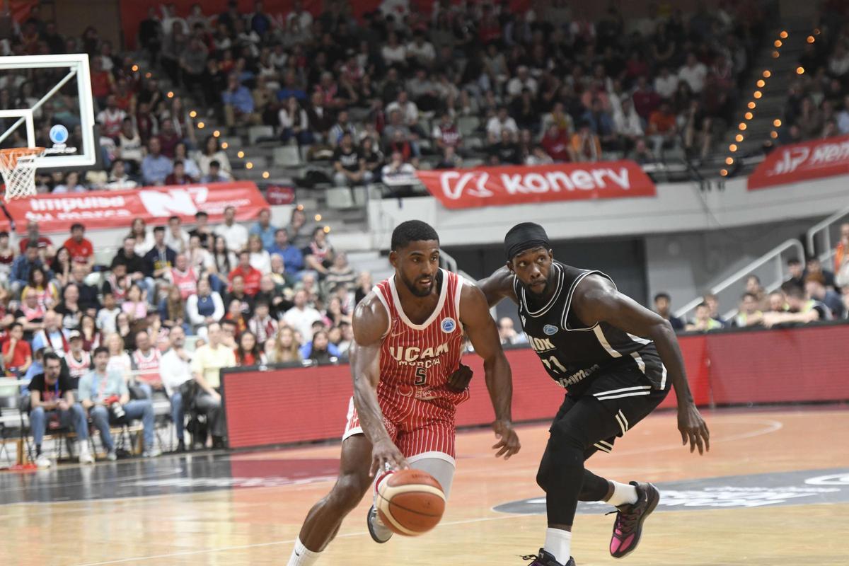 Las imágenes del UCAM Murcia - PAOK de Salónica