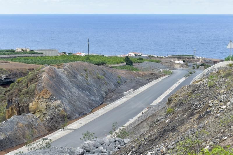 Panorámica de las obras de la circunvalación en el enlace con la autovía del norte