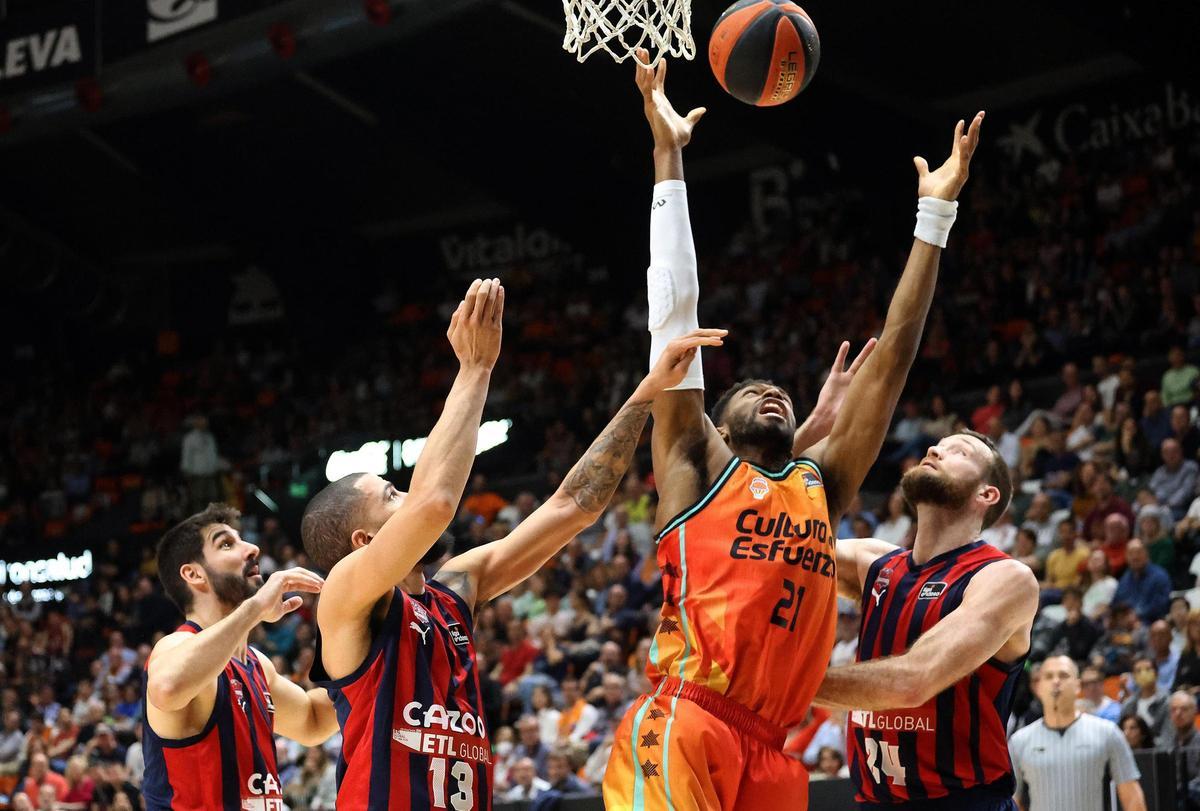 Valencia Basket - Baskonia de la Liga Endesa