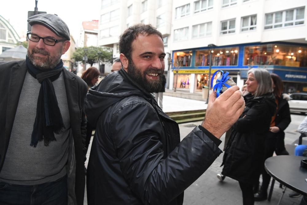 Acto de las mareas municipalistas en A Coruña