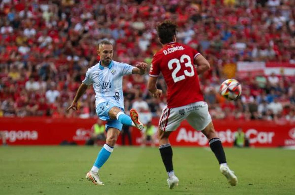 El jugador del Nástic David Concha