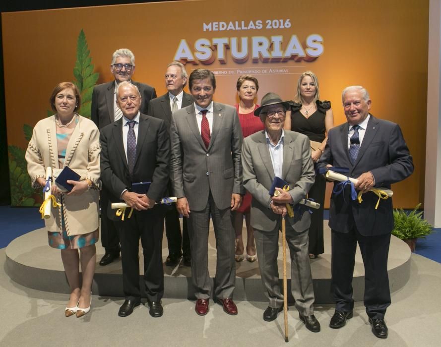 Entrega de las medallas de Asturias