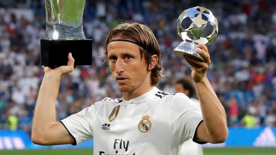 Modric espera terminar su carrera en el Real Madrid