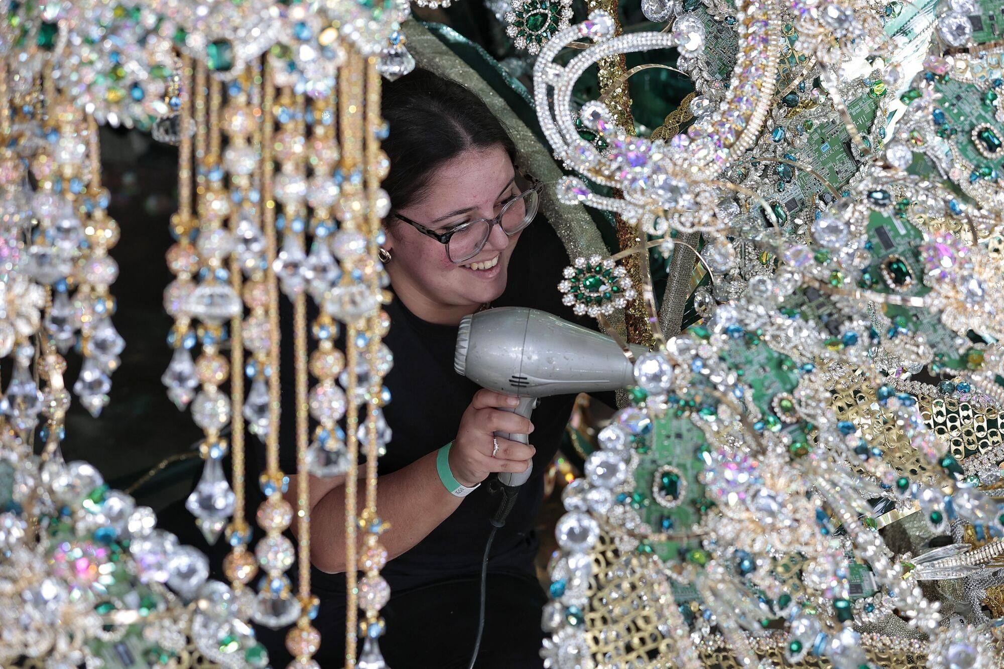 Backstage de la Gala de la Reina de Santa Cruz de Tenerife