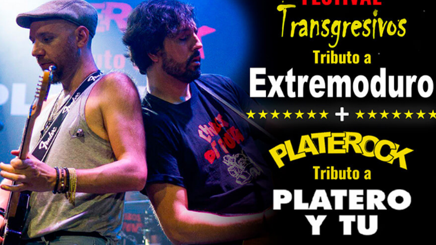 Festival Transgresivos (Tributo Extremoduro) + Platerock (Tributo a Platero y Tu)