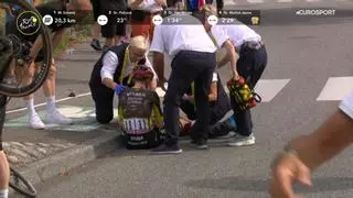 Jonas Vingegaard abandona el Tour de Francia tras sufrir una dura caída