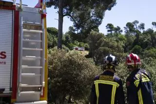 Los Bomberos de Barcelona avanzan la precampaña forestal en Collserola por la sequía