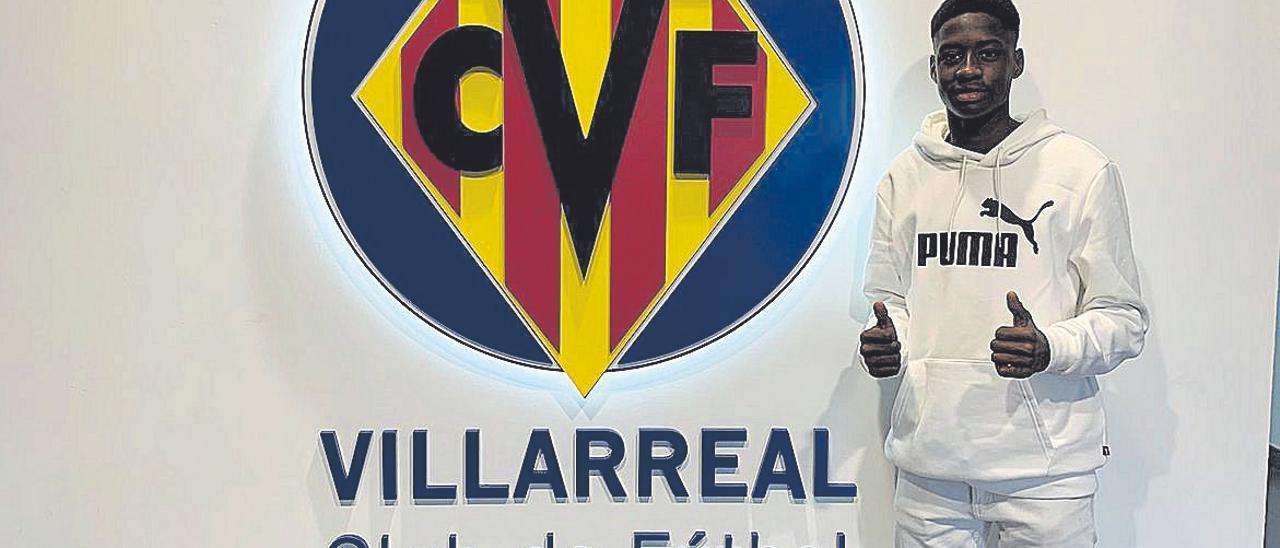 El jugador formado en el Penya Arrabal, Traoré, en el Villarreal.