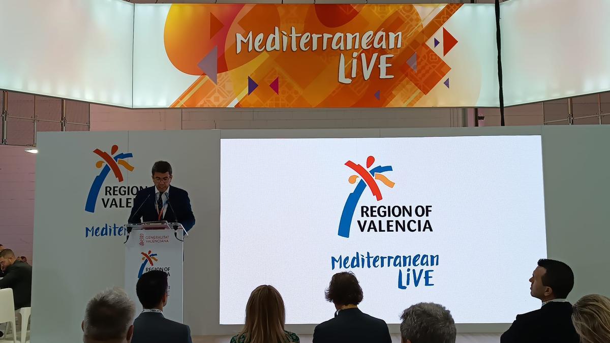 Carlos Mazón, hoy en Londres