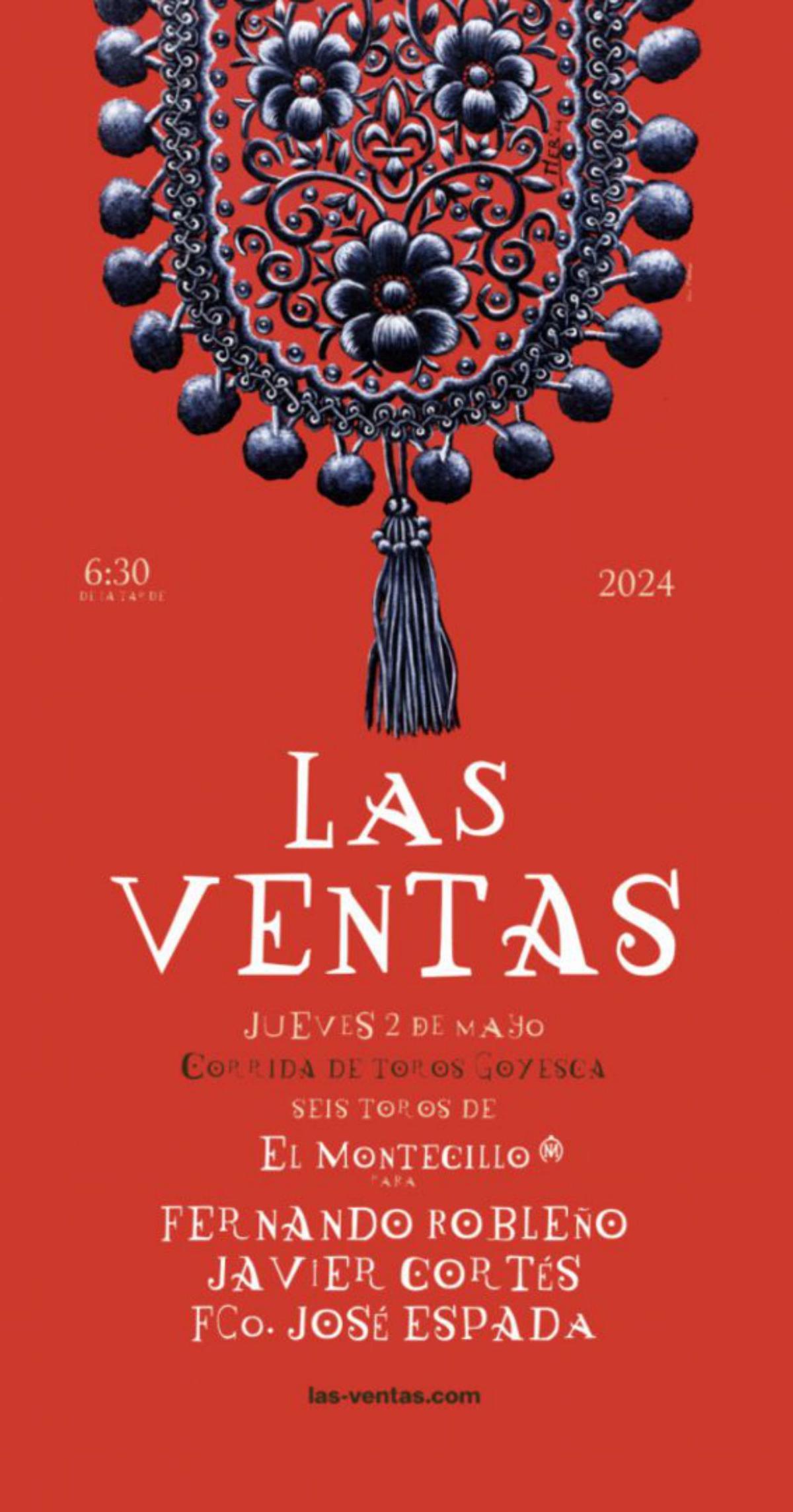 El cartel de Las Ventas con sello zamorano