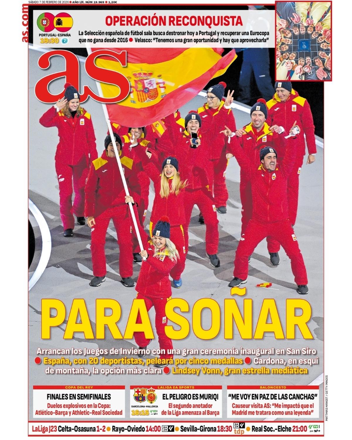 Las portadas de la prensa deportiva de hoy