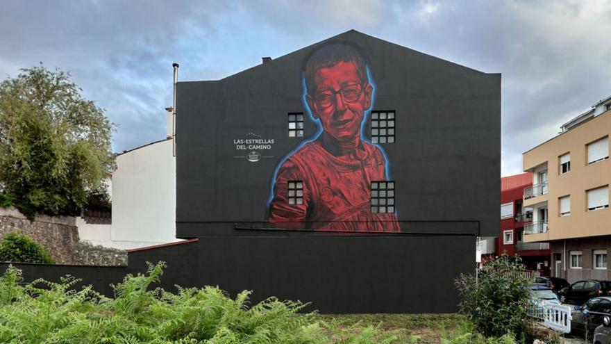 ‘Las Estrellas del Camino’ amplía sus murales al Camino Inglés, empezando en Reino Unido