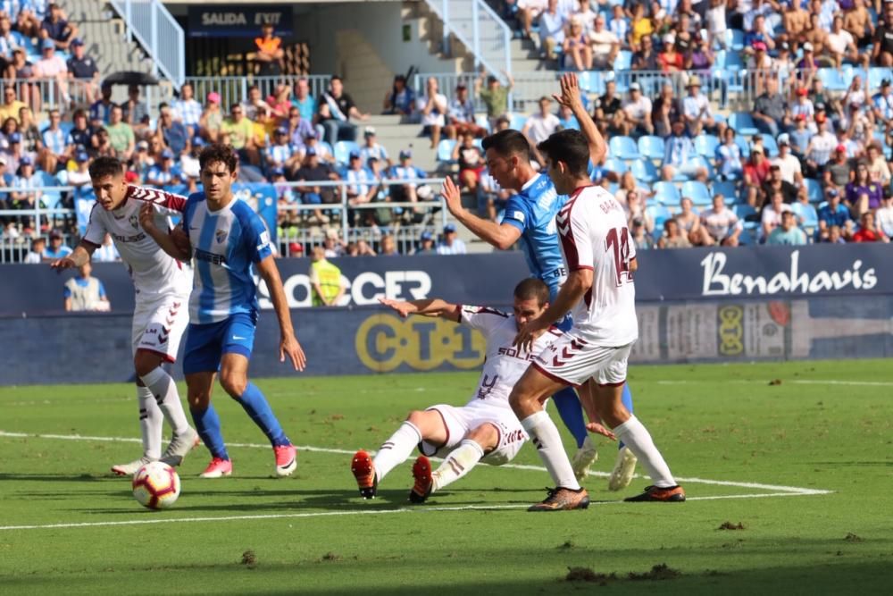 Partido Málaga CF-Albacete.