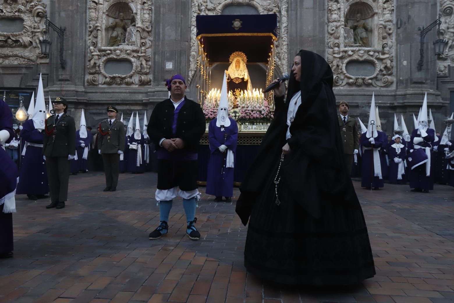 En imágenes | Procesiones del Jueves Santo en Zaragoza