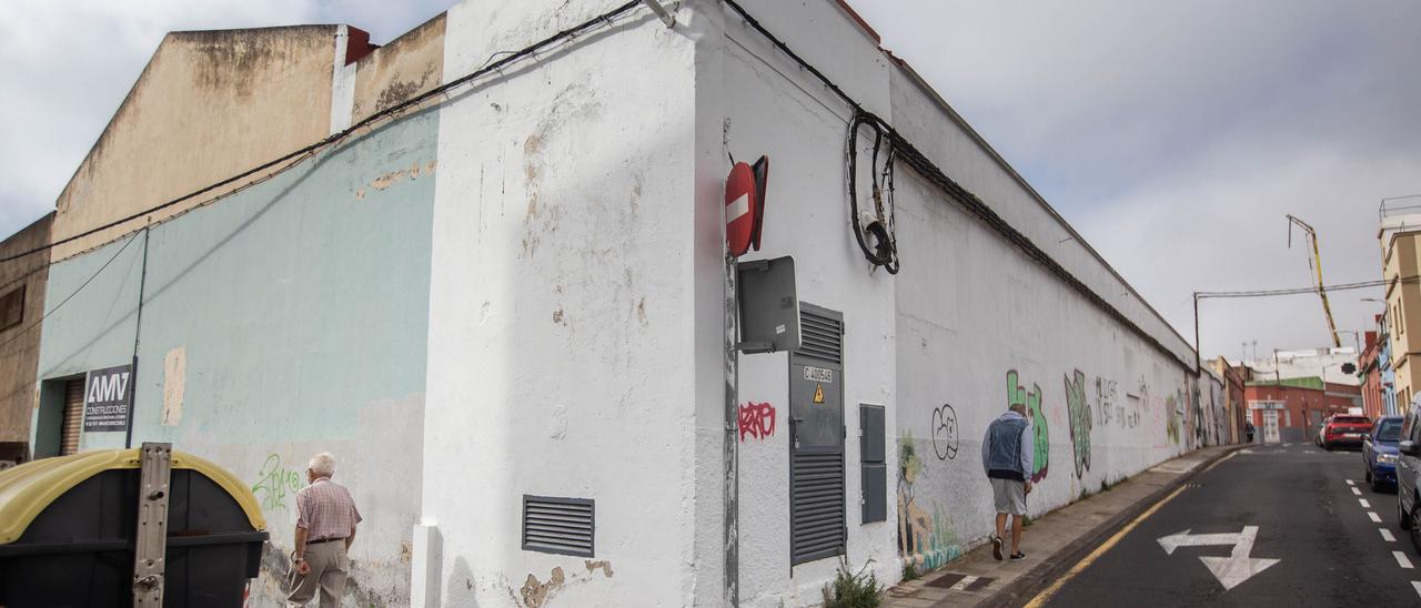 La antigua fábrica de galletas de Barrio Nuevo.