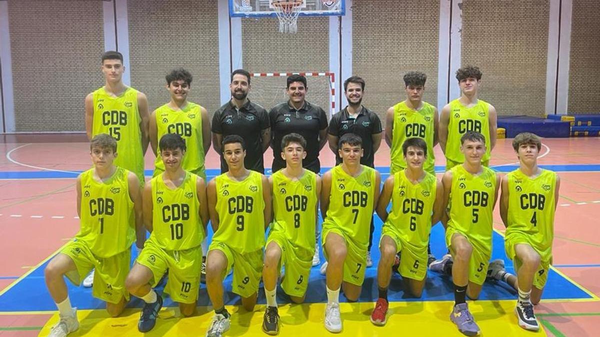 Selección cordobesa cadete masculina de baloncesto.