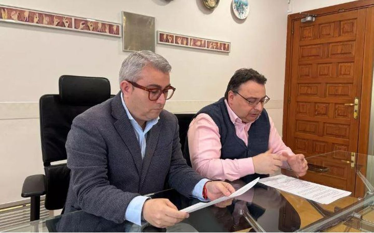 Virgilio Moreno y Andreu Caballero, en una imagen de archivo.