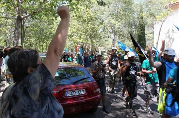 Decimoctava etapa de la marcha minera