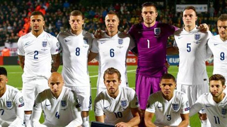 Selección inglesa, lista de convocados
