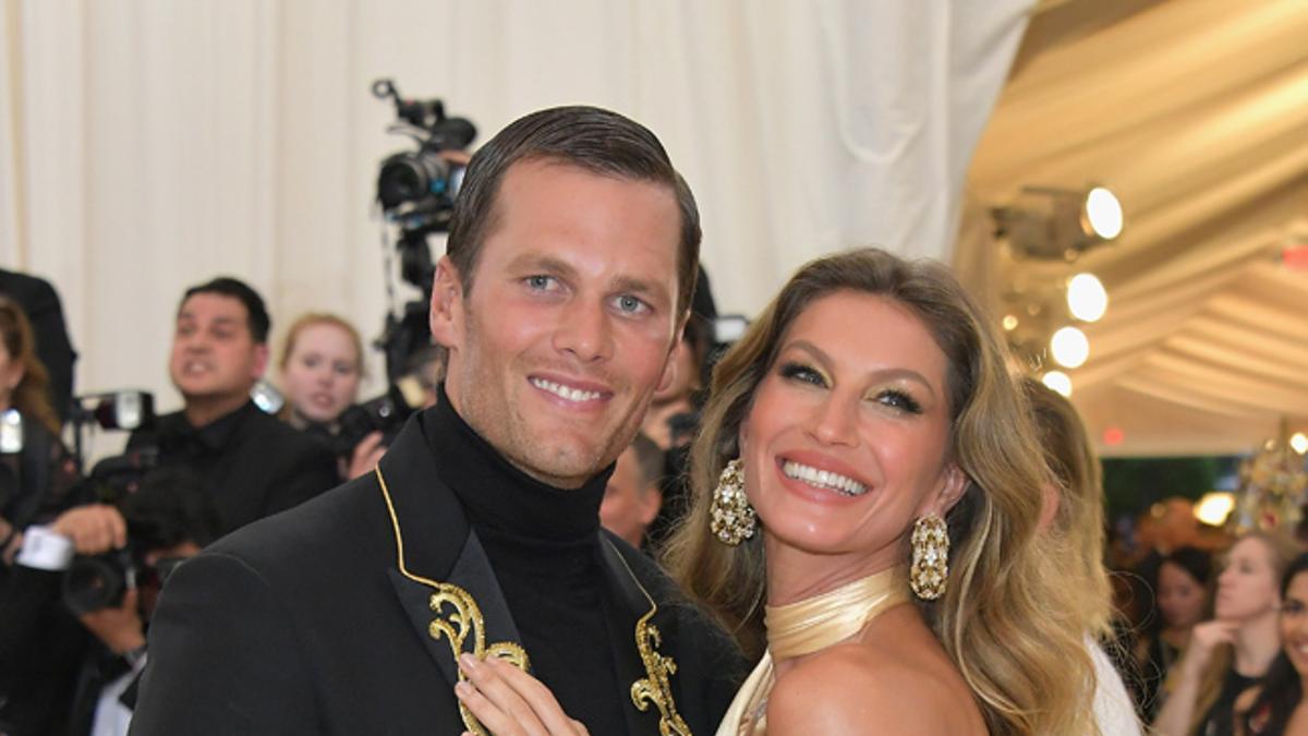 Tom Brady and Gisele Bundchen en la gala Met 2018