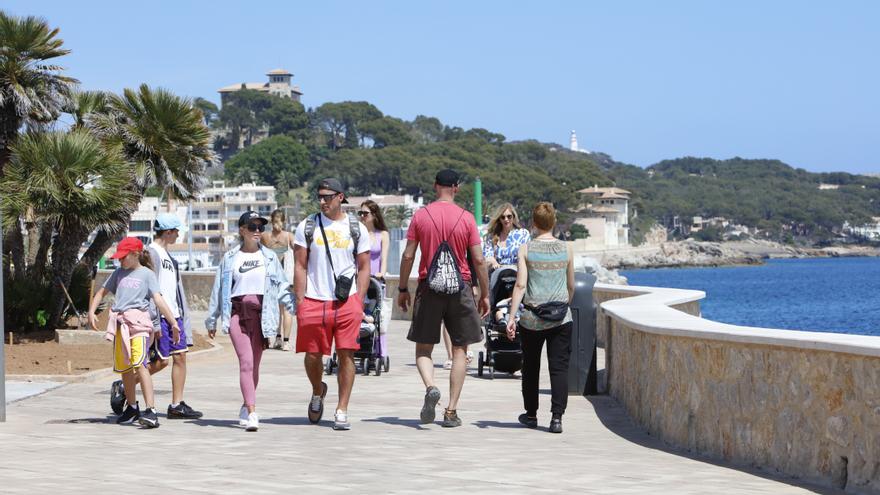 Frühlingsgefühle an der Promenade von Cala Ratjada