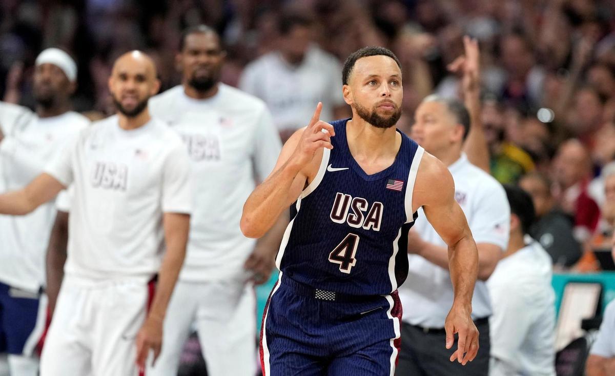 Stephen Curry se estrenó como olímpico con Estados Unidos
